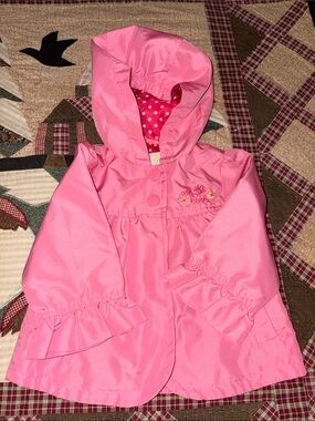 Vintage OSHKOSH B’gosh embroidered rain jacket